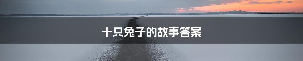 十只兔子的故事答案