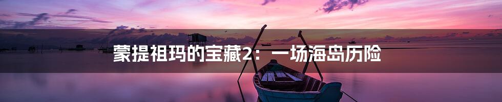 蒙提祖玛的宝藏2：一场海岛历险