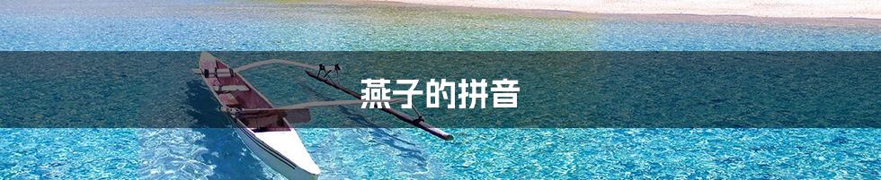 燕子的拼音