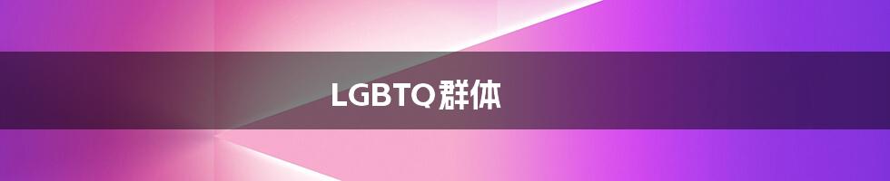 LGBTQ群体