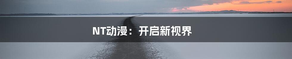 NT动漫：开启新视界