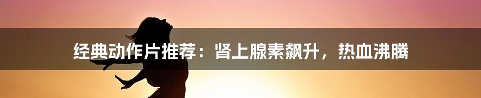 经典动作片推荐：肾上腺素飙升，热血沸腾